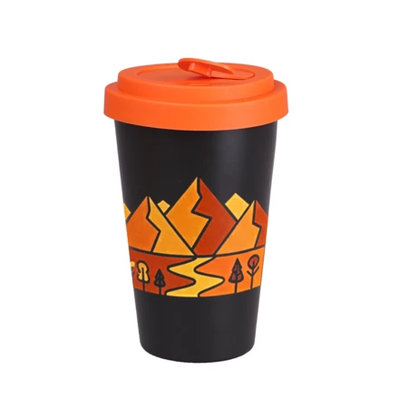 Freedom Lock 280ml satin black/pomarańczowy (NMX-M148-93361)