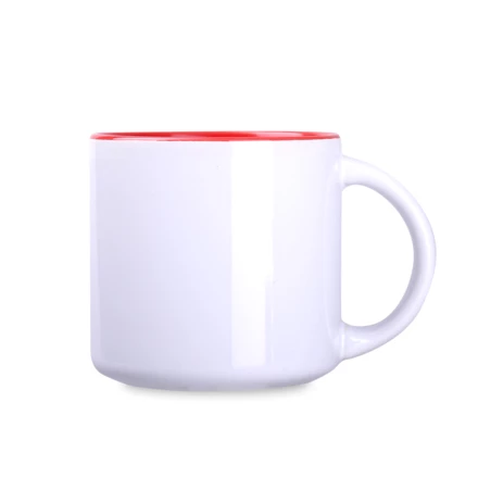 Modern Art Solid 390ml biały/czerwony (NMX-M569-92524)