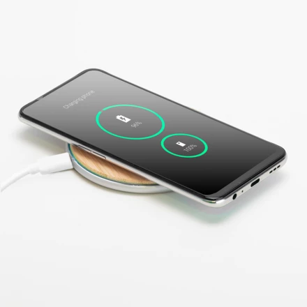 Ładowarka indukcyjna Top Bamboo, brązowy (NPB-R50165.10.O)