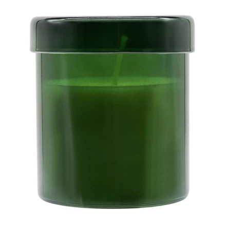 Świeca zapachowa w szkle Bloom, ciemny zielony (NPB-R17377.51)