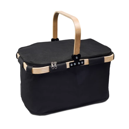 Kosz termiczny na zakupy Woody, czarny (NPB-R08151.02)