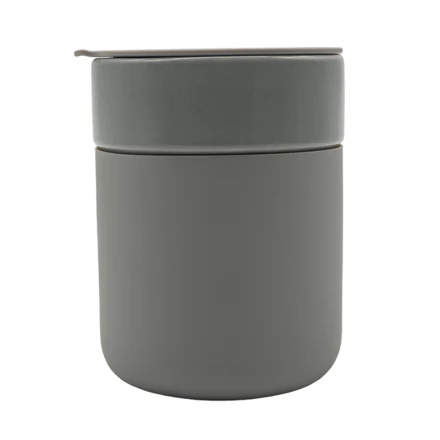 Kubek ceramiczny Caldo 370 ml, szary (NPB-R85322.21)