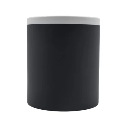 Kubek ceramiczny Velutti 350 ml, czarny (NPB-R85326.02)