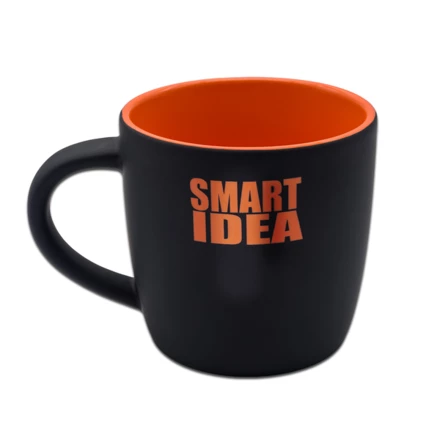 Kubek ceramiczny Esla 345 ml, pomarańczowy (NPB-R85327.15)