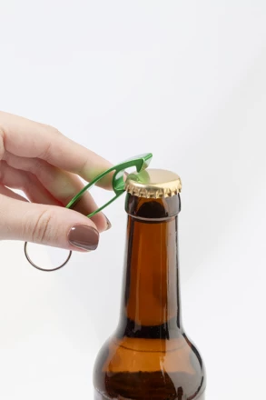 Ellopi brelok z otwieraczem do butelek - zielony (NAD-AP800814-07)