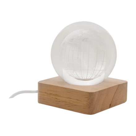 LumiGlobe szklana kula świetlna - transparentny (NAD-AP800259)