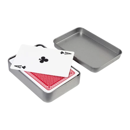 Spades karty do gry - srebrny (NAD-AP800280)