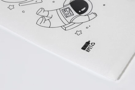 Spacolo torba do kolorowania RPET - biały (NAD-AP800299)