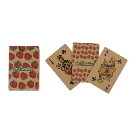 CreaCard Pocket Eco personalizowane karty do gry - naturalny (NAD-AP715035)