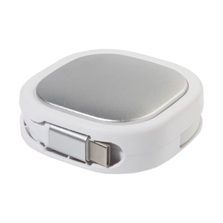 Cabsle Plus kabel ładujący USB-C 60 W - biały (NAD-AP864128-01)