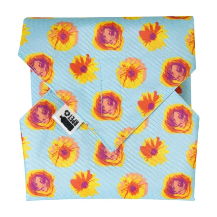 CreaSnack Fold personalizowana torba na kanapki RPET - biały (NAD-AP716996)