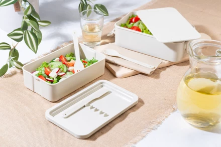 Duplox składane pudełko na lunch - naturalny (NAD-AP800270-00)