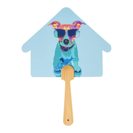 Digibreeze Boo personalizowany wachlarz - biały (NAD-AP715036-A)