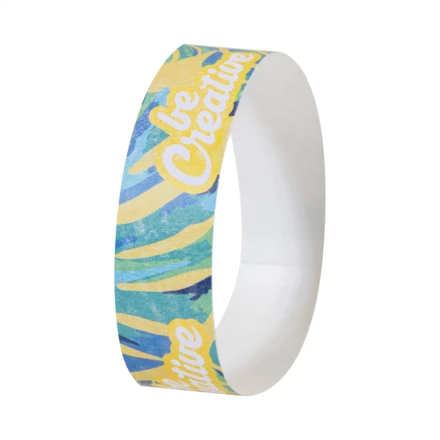 Wristvek Creative personalizowane opaski Tyvek (10 szt.) - biały (NAD-AP715053)