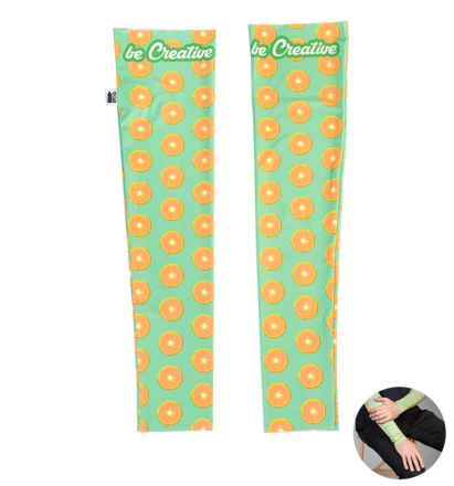 CreaLimb personalizowane rękawy RPET - biały (NAD-AP716942_L)