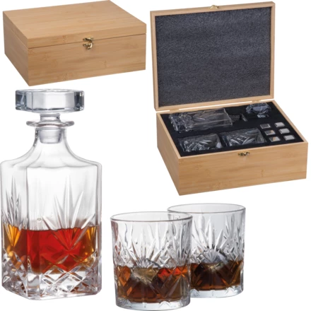 Zestaw do whisky DARLENE - beżowy - (NMC-85648-13)