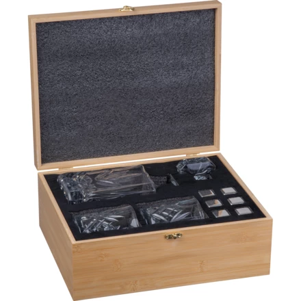 Zestaw do whisky DARLENE - beżowy - (NMC-85648-13)