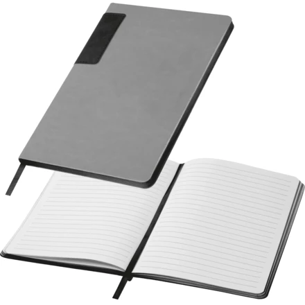 Notatnik A5 w linię EVAN - czarny - (NMC-25477-03)