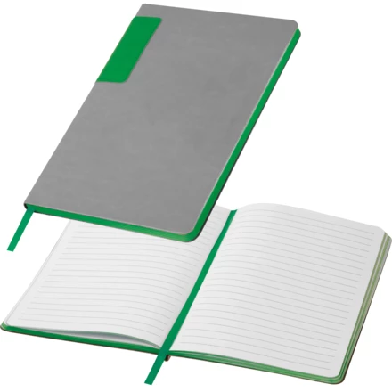 Notatnik A5 w linię EVAN - zielony - (NMC-25477-09)