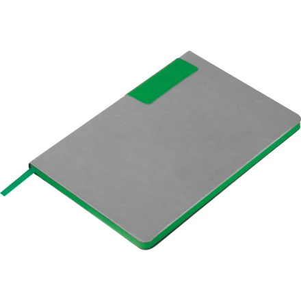 Notatnik A5 w linię EVAN - zielony - (NMC-25477-09)
