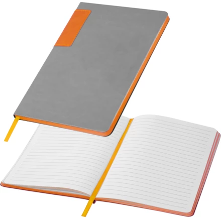 Notatnik A5 w linię EVAN - pomarańczowy - (NMC-25477-10)