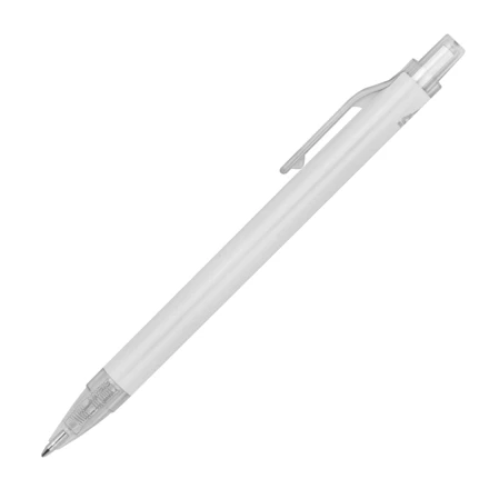 Długopis z aluminium z recyklingu i RPET EUGENE - biały - (NMC-15473-06)