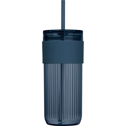 Kubek ze słomką 660 ml SOLEDAD - granatowy - (NMC-85529-44)