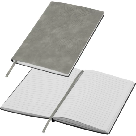 Notatnik A5 w linię BETH - szary - (NMC-25592-07)