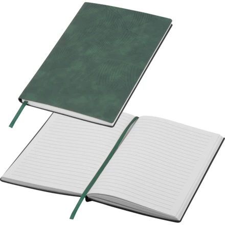 Notatnik A5 w linię BETH - ciemnozielony - (NMC-25592-99)