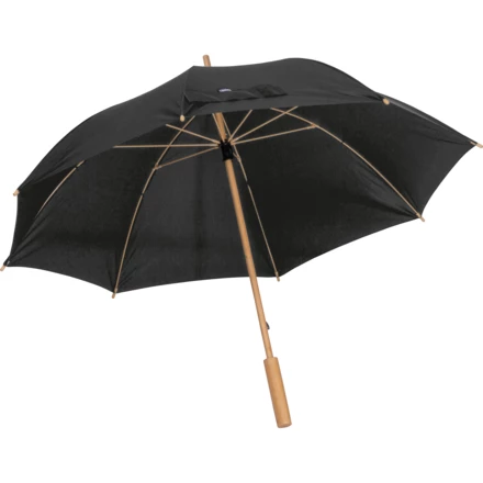Parasol automatyczny RPET LETITIA - czarny - (NMC-45596-03)