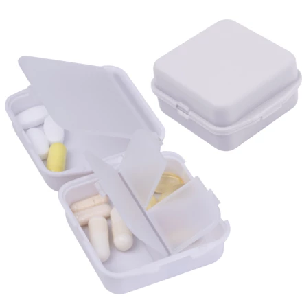 Pudełko na leki ELIJAH - biały - (NMC-75599-06)