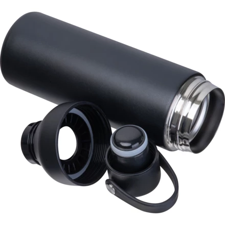 Butelka termiczna 480 ml GUIDO - czarny - (NMC-85396-03)