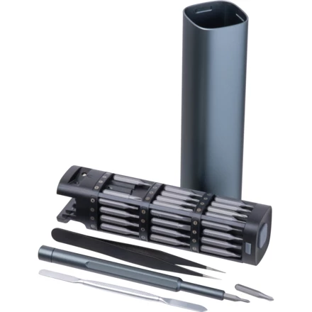 Zestaw bitów CrisMa 45 elementów STEVEN - ciemnoszary - (NMC-95423-77)