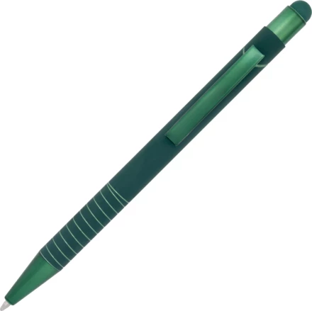 Długopis metalowy touch pen ANGELO - zielony - (NMC-15413-09)