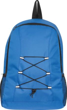 Plecak z poliestru z recyklingu IRMA - niebieski - (NMC-64690-04)