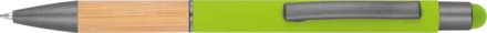 Długopis metalowy touch pen soft touch BRYGIDA - jasnozielony - (NMC-13581-29)