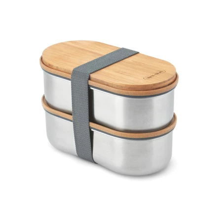 Lunchbox, pudełko śniadaniowe Black+Blum Double Bento (NAX-P439.2002)