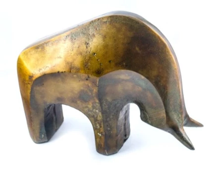 Figurka aluminiowa- Krowa - 22233-23 (NMT-22233-23)