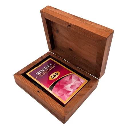 Talia Kart w Ozdobnym Drewnianym Pudełku - DNU-3025 (NMT-323586)