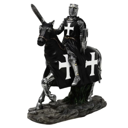 Figurka Dekoracyjna Rycerz na Koniu 22 cm - MC-23115 (NMT-231155)