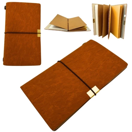 Skórzany Notes Podróżnika Organizer Wizytownik Etui – EE7 (NMT-323630)