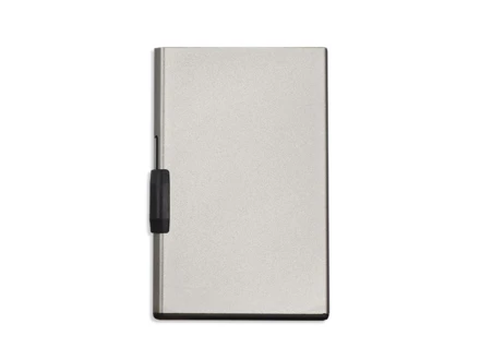 Magnetyczne etui na karty kredytowe RFID 225010835 - szary - ciemny (NJG-225010835)