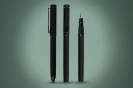 Zestaw z długopisem i ołówkiem wiecznym 229910801 - czarny (NJG-229910801)