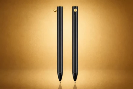 Długopis z mosiądzu 230128201 - czarny (NJG-230128201)