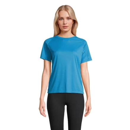 VORTEX WOMEN RAGLAN T-SHIRT - VORTEX WOMEN (NMO-S04788-AQ-L)
