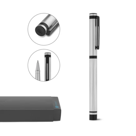 STAIN. Metalowa rolka i klips ze stali nierdzewnej (NPS-81208-127)