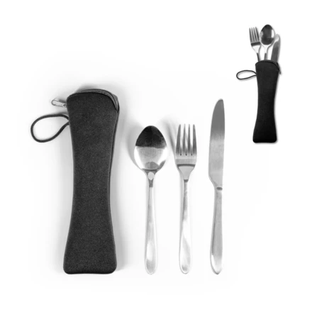 WILEY. 3-częściowy zestaw sztućców ze stali nierdzewnej (NPS-94387-127)