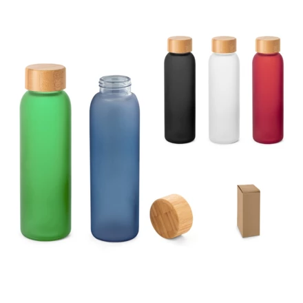 LILLARD GLASS. Butelka z matowego szkła o pojemności 520 ml (NPS-94397-103)