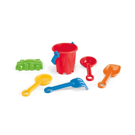 VALLARTA. Wiadro plażowe z PP z 5 akcesoriami (NPS-98161-105)