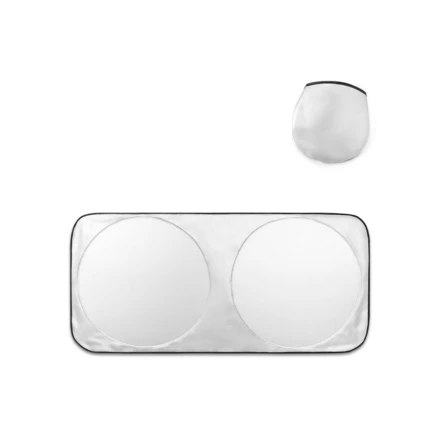 CLYDE. Osłona przeciwsłoneczna do samochodu z poliestru 210D (NPS-98168-113)